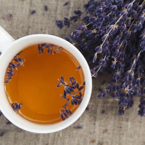 British tea time with Lavender