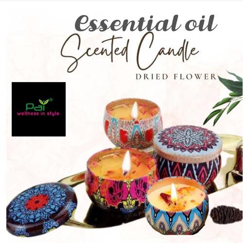 DIY essential oil candle