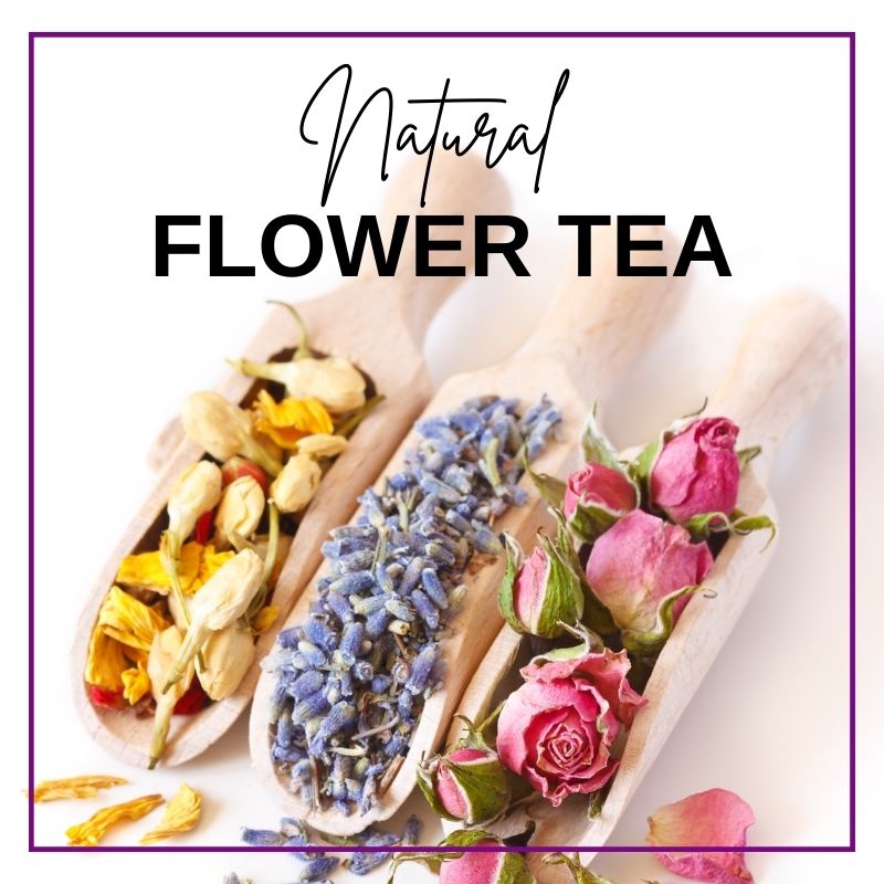 Flower Tea & Healthy Snack