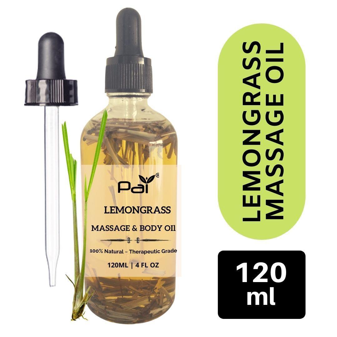 PAI Wellness Lemongrass Body Massage Oil - PAI Wellness