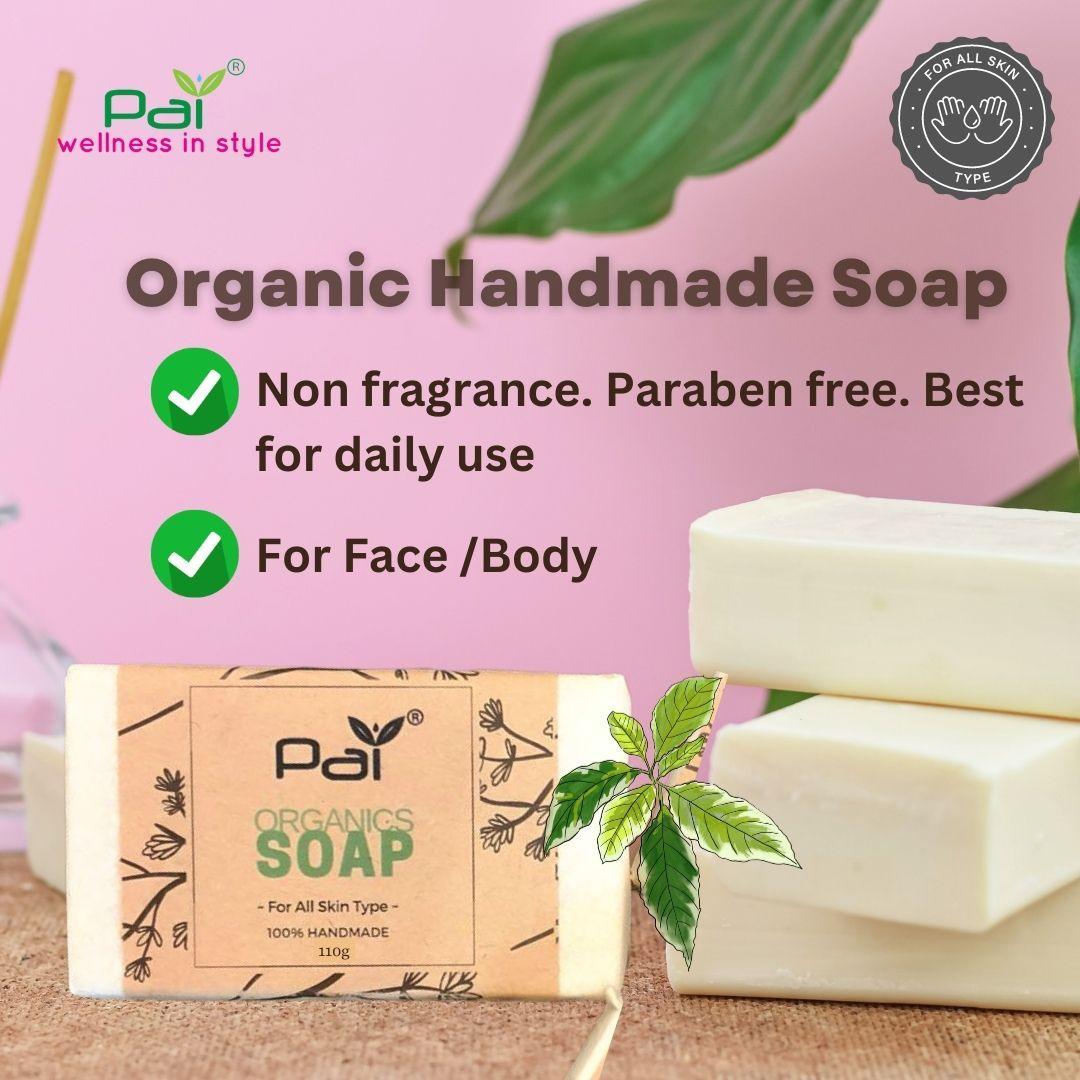 PAI - Organic Oat Based Hand Made Soap - PAI Wellness