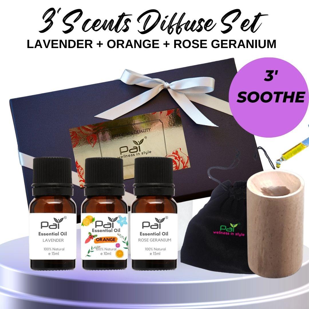 PAI 3 Scents Aromatherapy Diffuser Set - Soothe