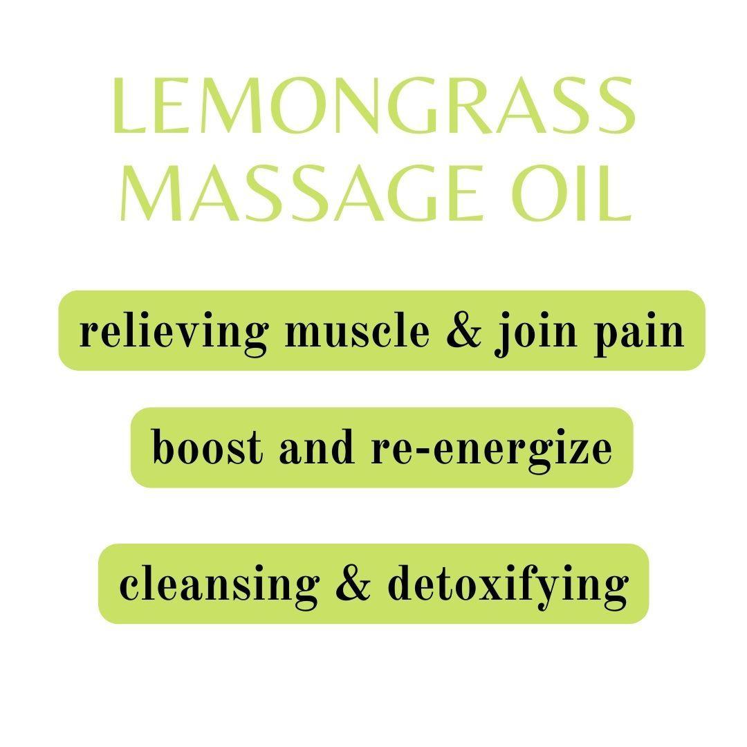 PAI Wellness Lemongrass Body Massage Oil - PAI Wellness