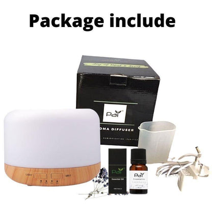 Aroma Diffuser Wood Sphere (500ml) | Shop Diffuser | PAI Wellness