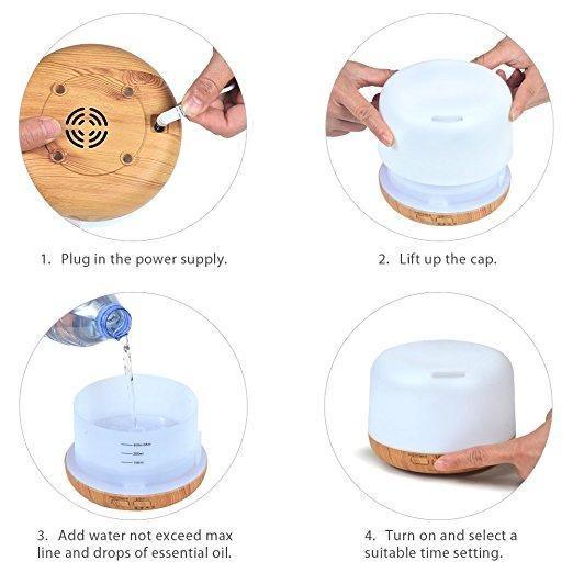 Aroma Diffuser Wood Sphere (500ml) | Shop Diffuser | PAI Wellness