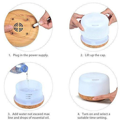 Aroma Diffuser Wood Sphere (500ml) | Shop Diffuser | PAI Wellness