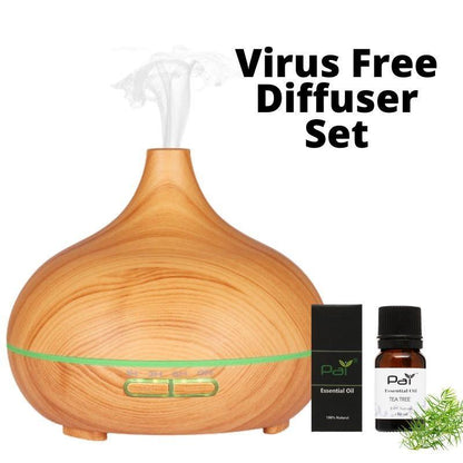 Virus Free Aroma Diffuser Set with Tea tree | Shop Diffuser | PAI Wellness