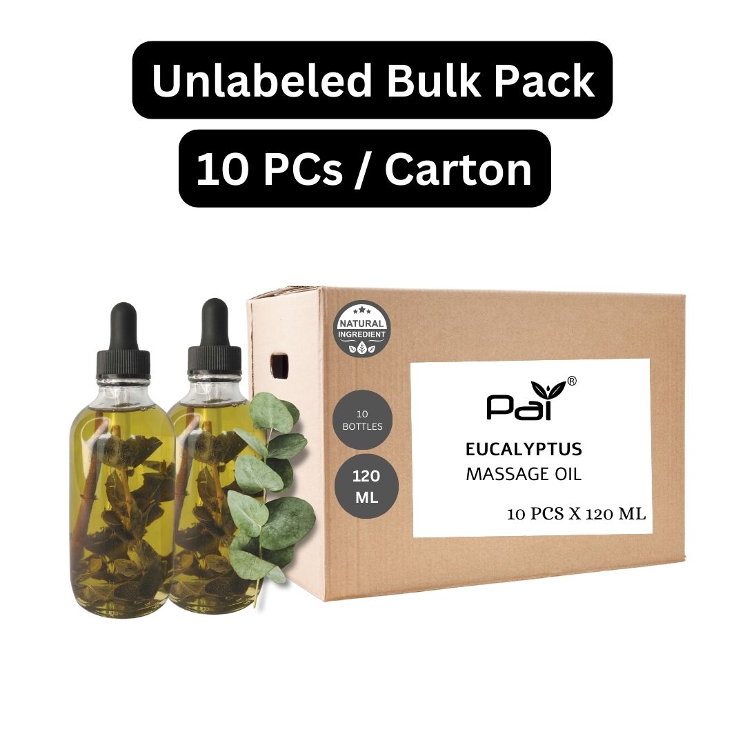 PAI Wholesale in Bulk - Eucalyptus Massage Oil (10-Bottle Pack)