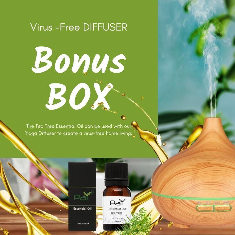 Virus Free Aroma Diffuser Set with Tea tree | Shop Diffuser | PAI Wellness