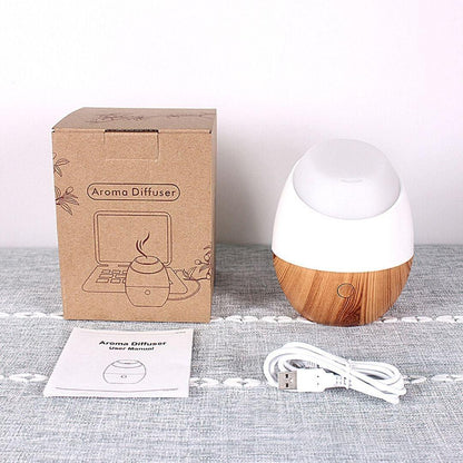 USB Diffuser Wood Base Oval | Shop Diffuser | PAI Wellness