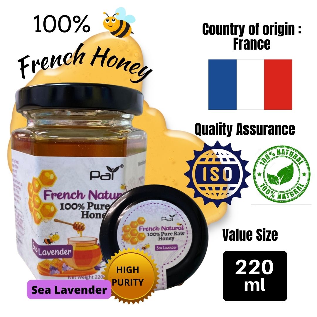 PAI Sea Lavender Pure Raw Honey (220G) - PAI Wellness