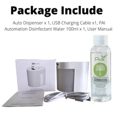 PAI Portable Auto Sanitizer Dispenser Set - PAI Wellness