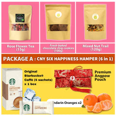 PAI CNY Six Happiness Hamper 6 in1 Gift Pack [六福临门新年礼篮]
