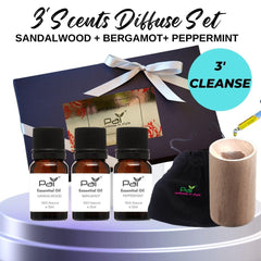 PAI 3 Scents Aromatherapy Diffuser Set - Cleanse