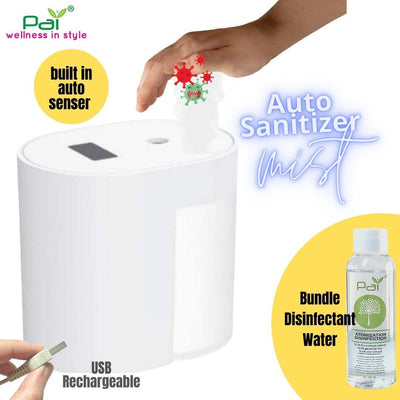 PAI Portable Auto Sanitizer Dispenser Set (Covid Essentials)
