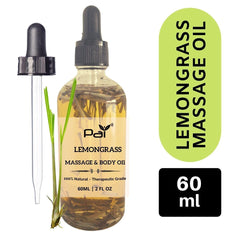 PAI Wellness Lemongrass Body Massage Oil - PAI Wellness