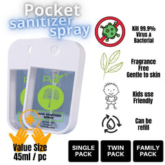 PAI Pocket Sanitizer Sprayer - PAI Wellness