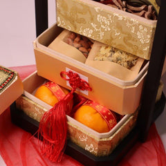 PAI CNY 2022 Royal Wooden Gift Basket Hamper (Limited Edition)【 步步高升】【 宫廷式新年限量礼盒 】 - PAI Wellness