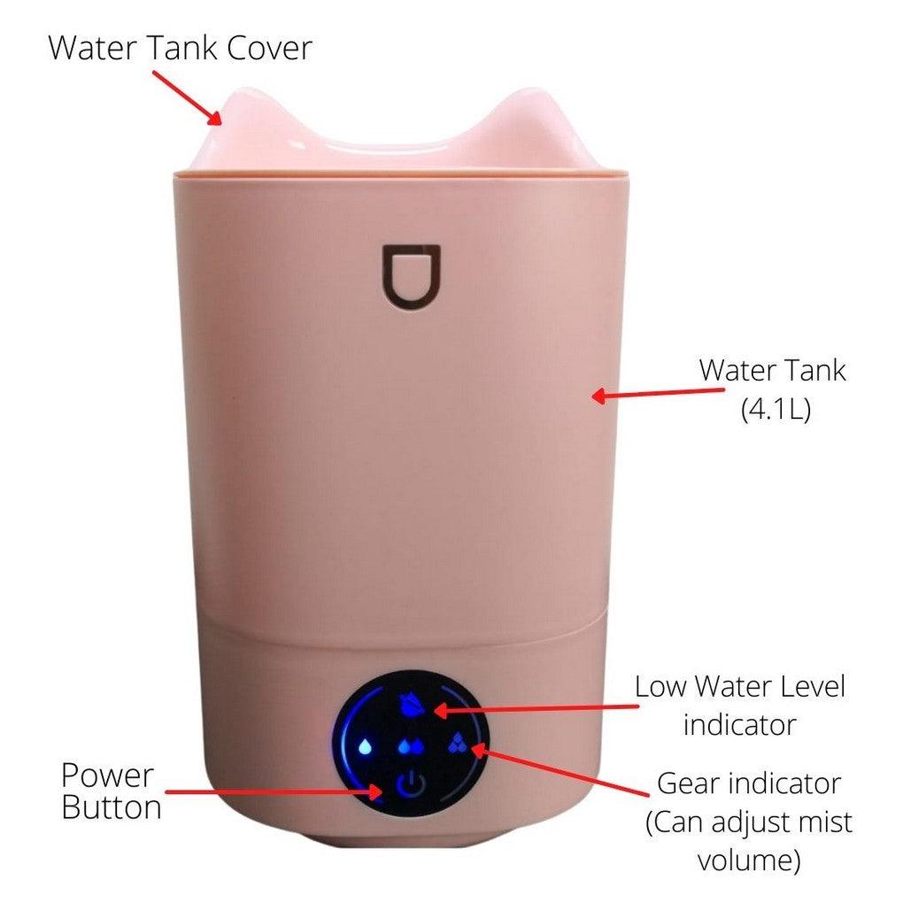 PAI -Smart Nozzle Air Humidifier Ultrasonic Large Capacity Diffuser  智能加湿器 - PAI Wellness