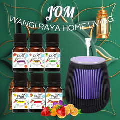 PAI Raya Gift Wangi Home Living  Sonic Aroma Diffuser Set