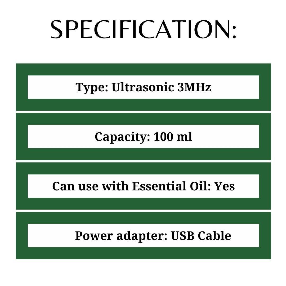 USB Diffuser Stripe (100ml) | Shop Diffuser | PAI Wellness